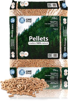 2 Palet de 77 sacos de pellet GME WoodPellet