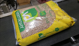 pellets de madera verde