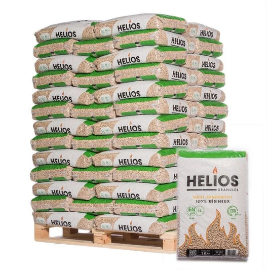 Pellets Helios - Palé de 65 sacos de 15 kg