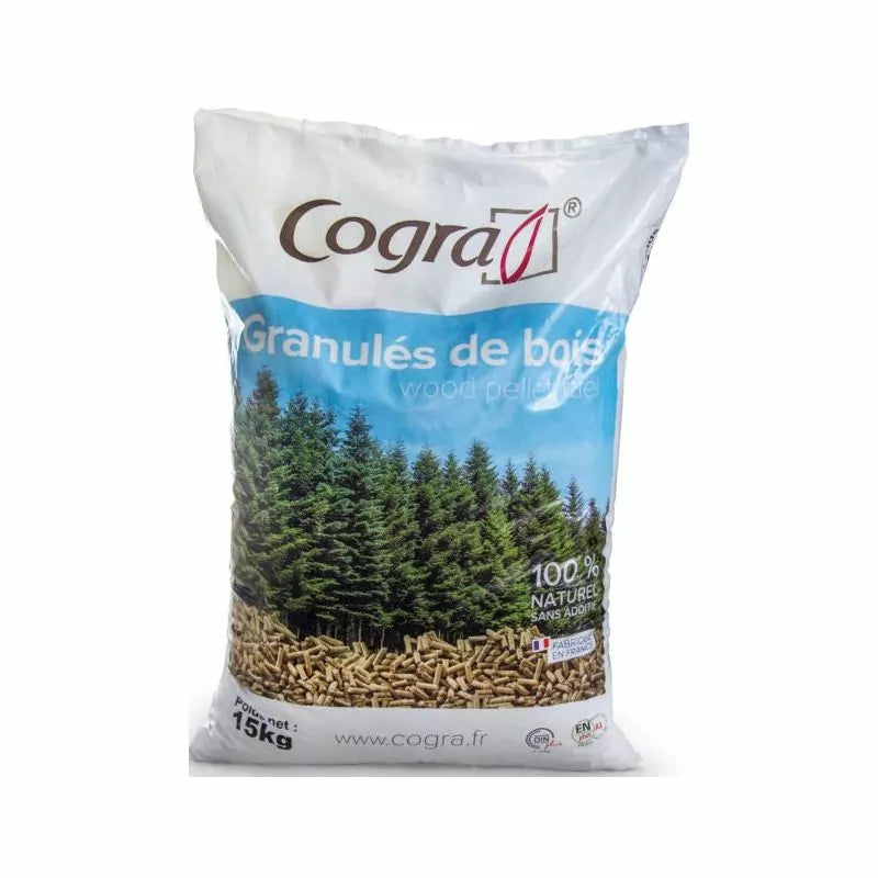 Pellets Cogra – Palé de 70 sacos de 15 kg
