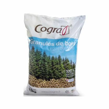 Pellets Cogra – Palé de 70 sacos de 15 kg