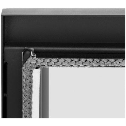 MSW Estufa de pellets - 6 kW - para 50–150 m³ - 5 niveles - temporizador