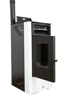 Estufa de pellet WATT 9 kW blanco