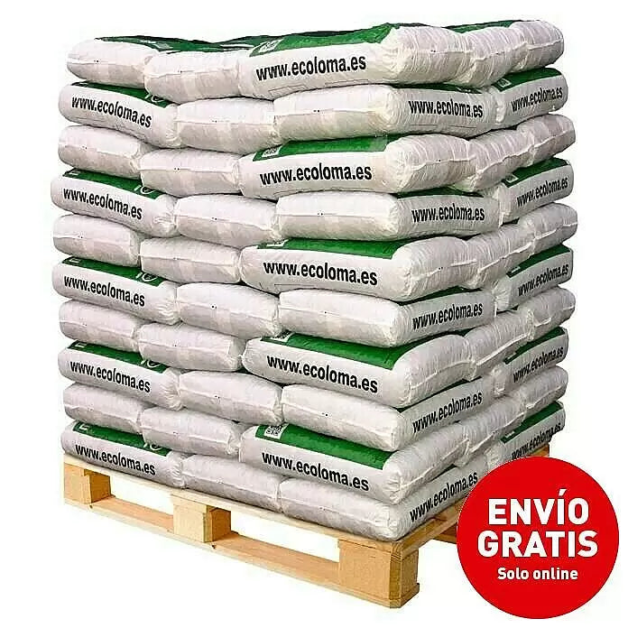 Pellets de madera Ecoloma a Palet 70 ud., 1.050 kg