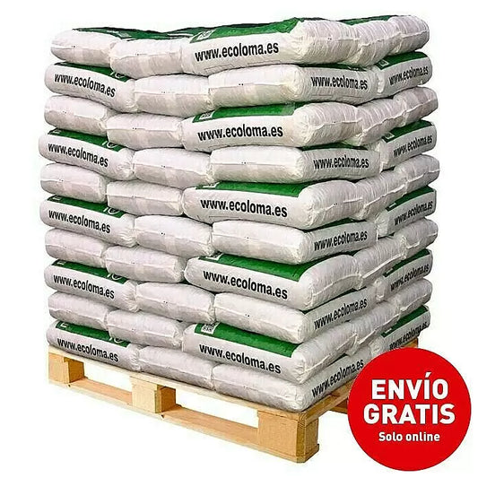 Pellets de madera Ecoloma a Palet 70 ud., 1.050 kg
