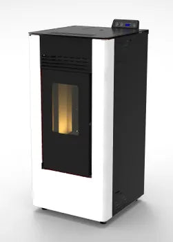 Estufa de pellet WATT 9 kW blanco