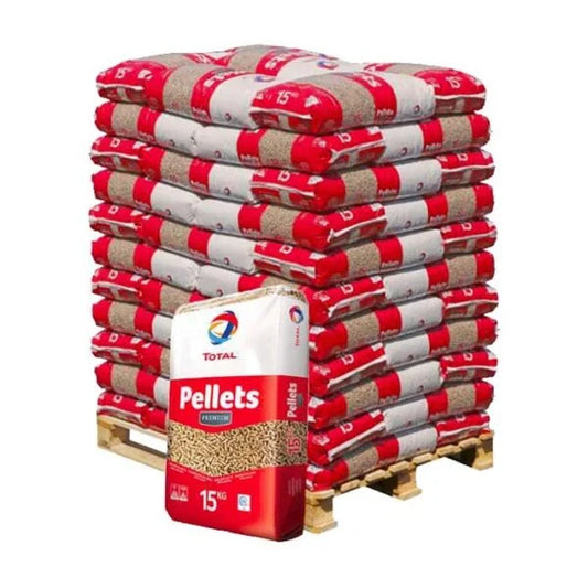 Pellets Premium Total Energies, 66 sacos de 15 kg